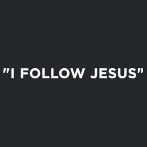 I follow Jesus - Onesie Design