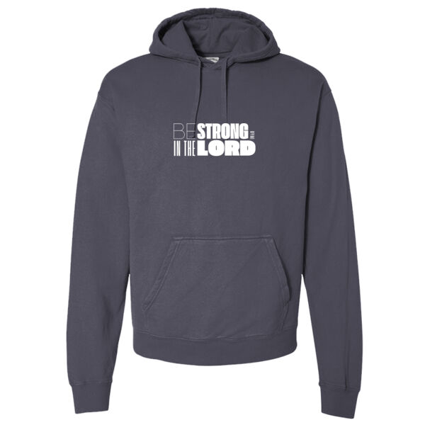 Mio Baptist - Garment-Dyed Unisex Hooded Sweatshirt Thumbnail