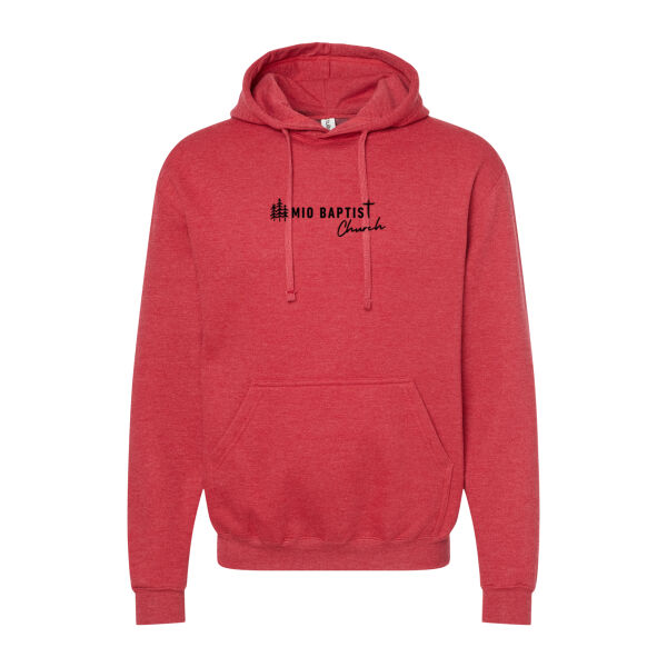 Mio Baptist Logo Hooded Light - Unisex Fleece Hooded Sweatshirt Thumbnail