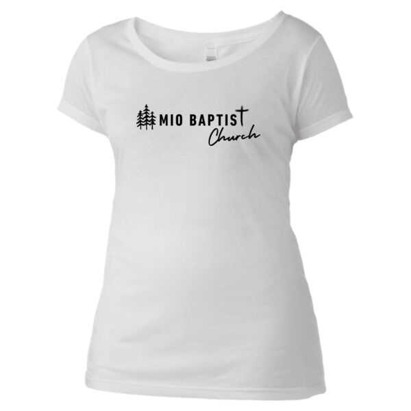MBC Ladies Scoop Neck  - Women's Poly-Rich Scoop Neck T-Shirt Thumbnail