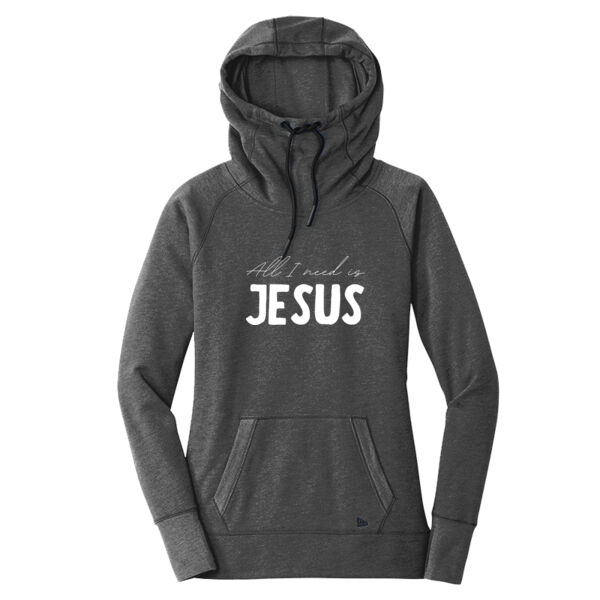 "All I Need is Jesus" - Women's Hoodie  Thumbnail