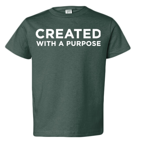 Created with a Purpose - Toddler T-shirt Thumbnail