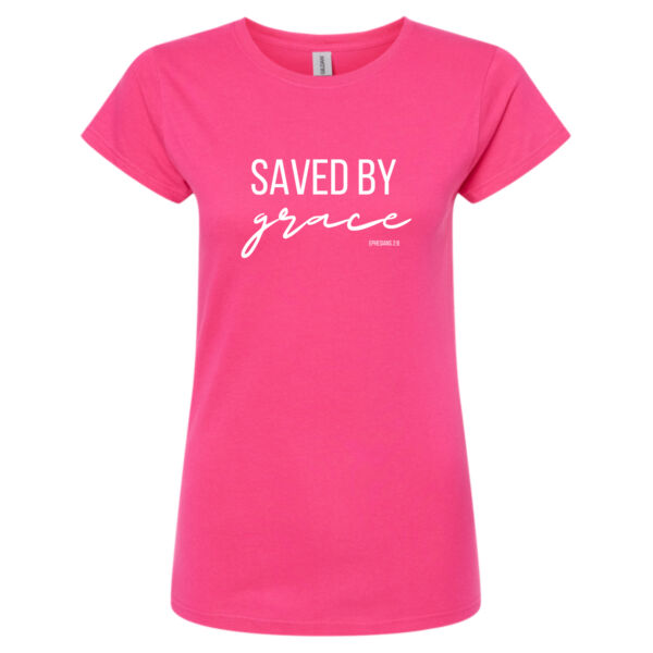 Saved by Grace - Ladies T-shirt Thumbnail