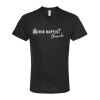 Unisex Poly-Rich V-Neck T-Shirt Thumbnail