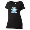 Women's Poly-Rich Scoop Neck T-Shirt Thumbnail