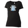 Women's Poly-Rich Scoop Neck T-Shirt Thumbnail